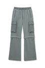 Matin Kim Pigment Dyed Cargo Pants — Light Grey