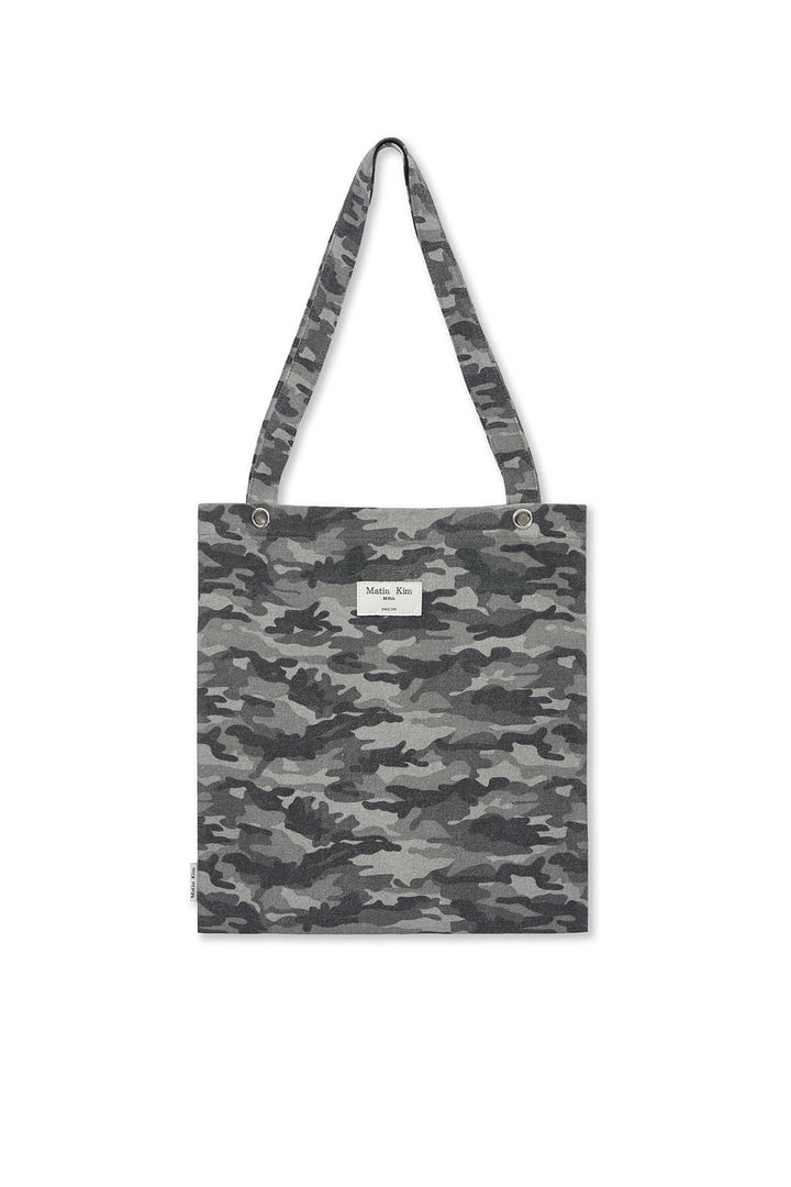 Matin Kim Camouflage Ecobag — Gray