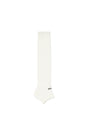 Matin Kim Soft Warmer Half Knee Socks — White