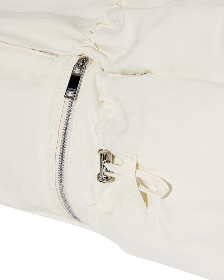 Stand Oil Tied Backpack — Cream