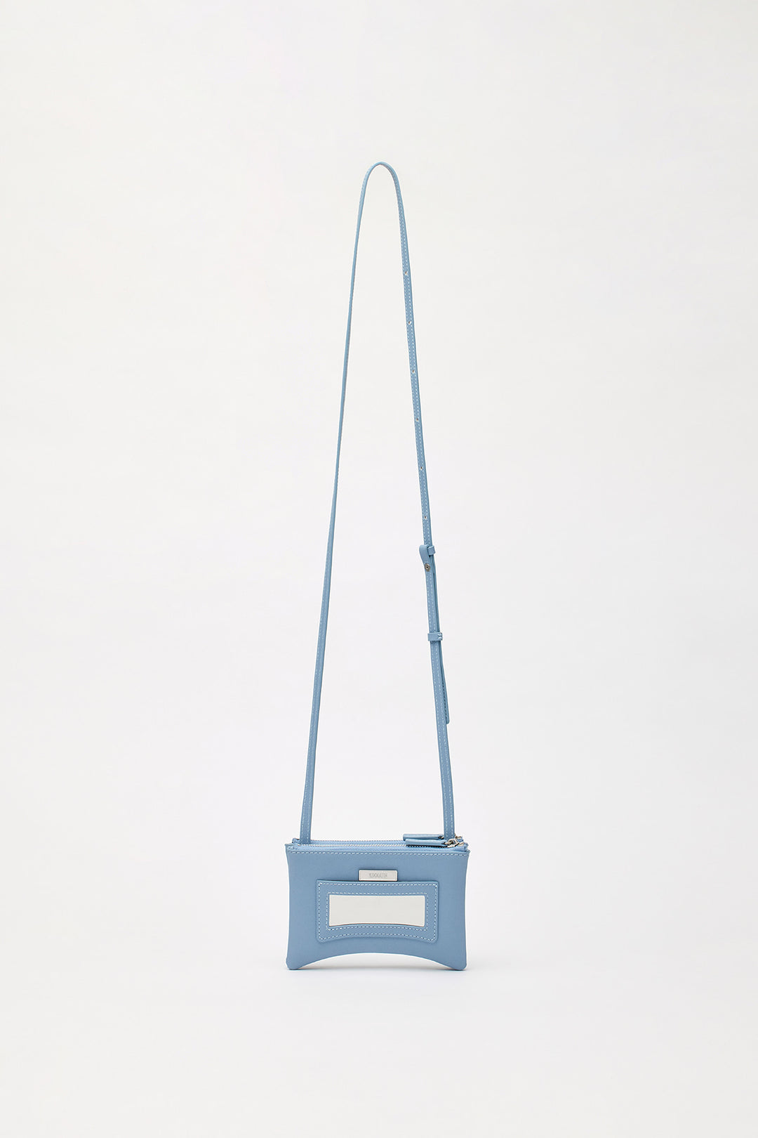 KIMMATIN Arch Shape Mini Wallet Bag — Blue