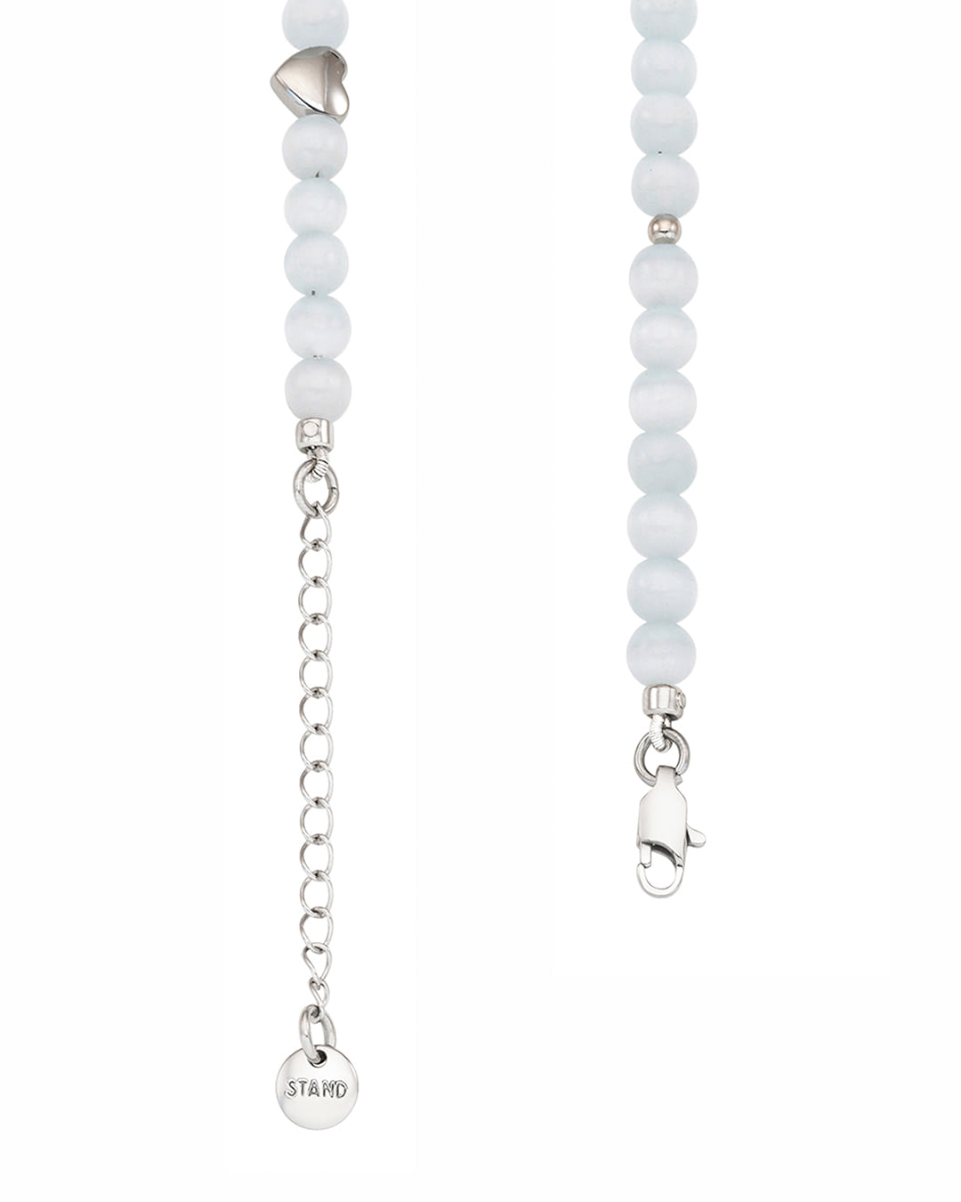Stand Oil Dear Memory Necklace — Pale gray