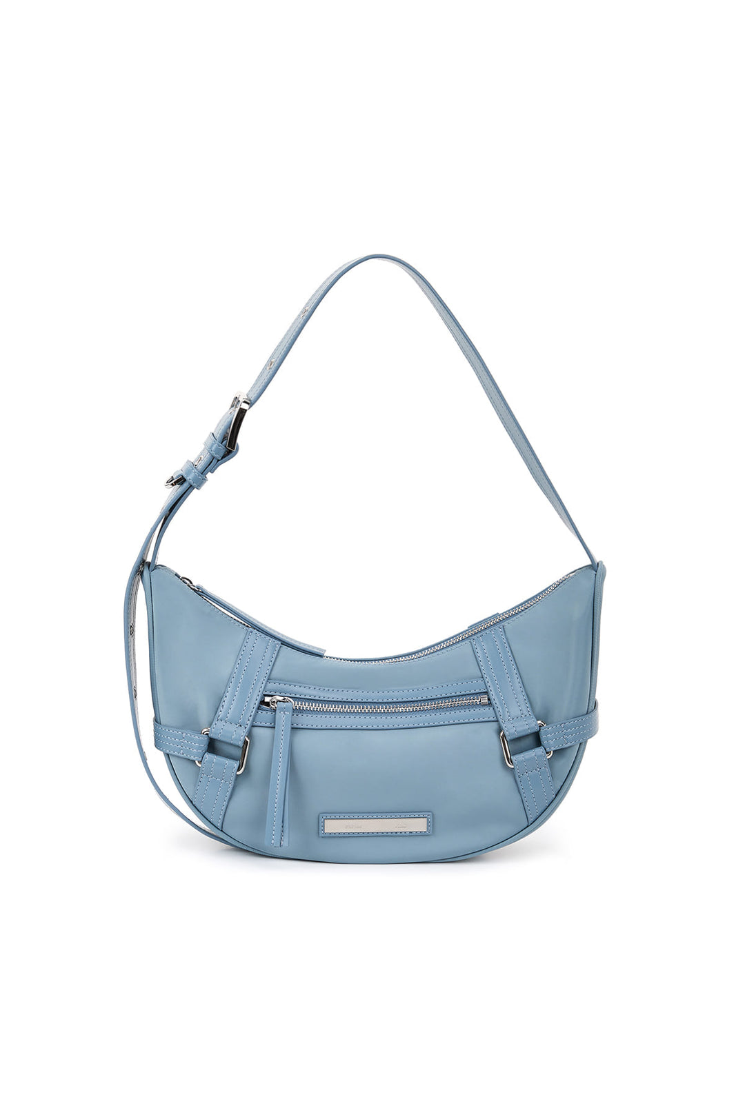 Matin Kim Fabric Arc Hobo Bag in Smoke — Blue