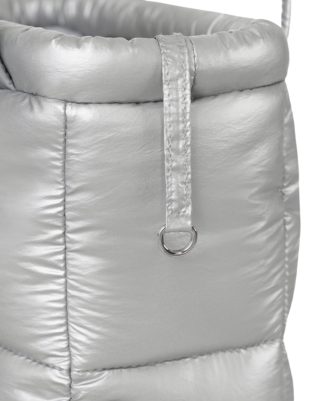 Stand Oil Bubble Bag Mini — Silver