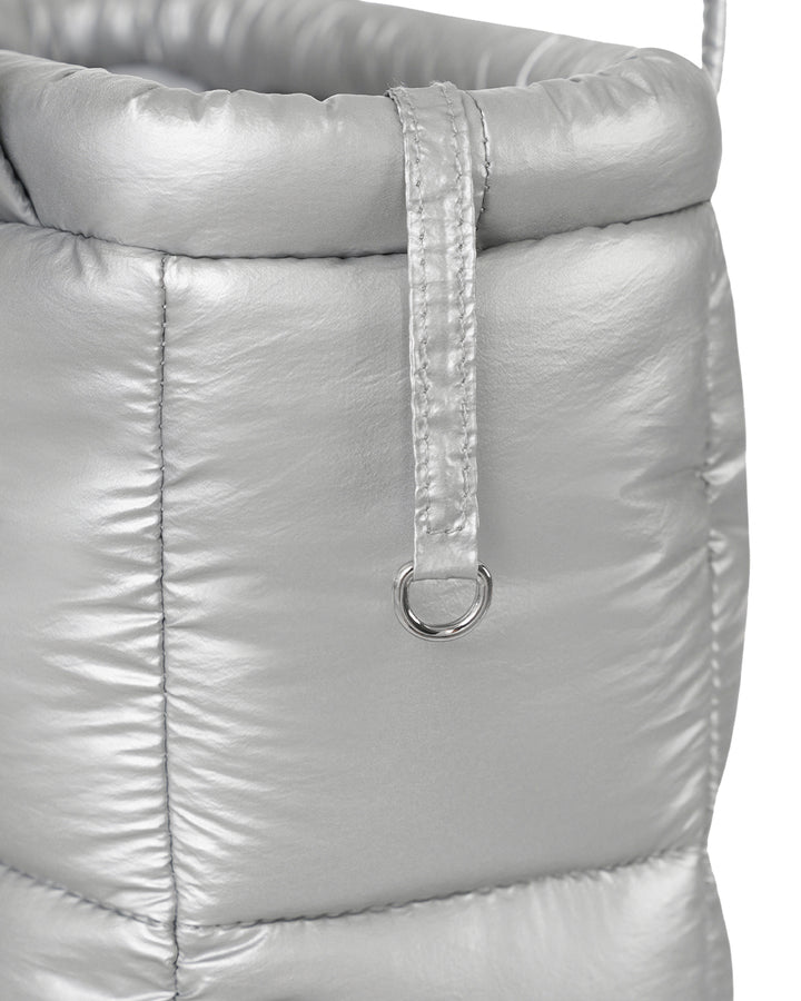 Stand Oil Bubble Bag Mini — Silver