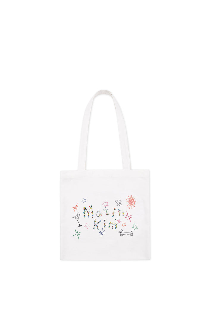 Matin Kim x Daniel Oh Eco Bag — White