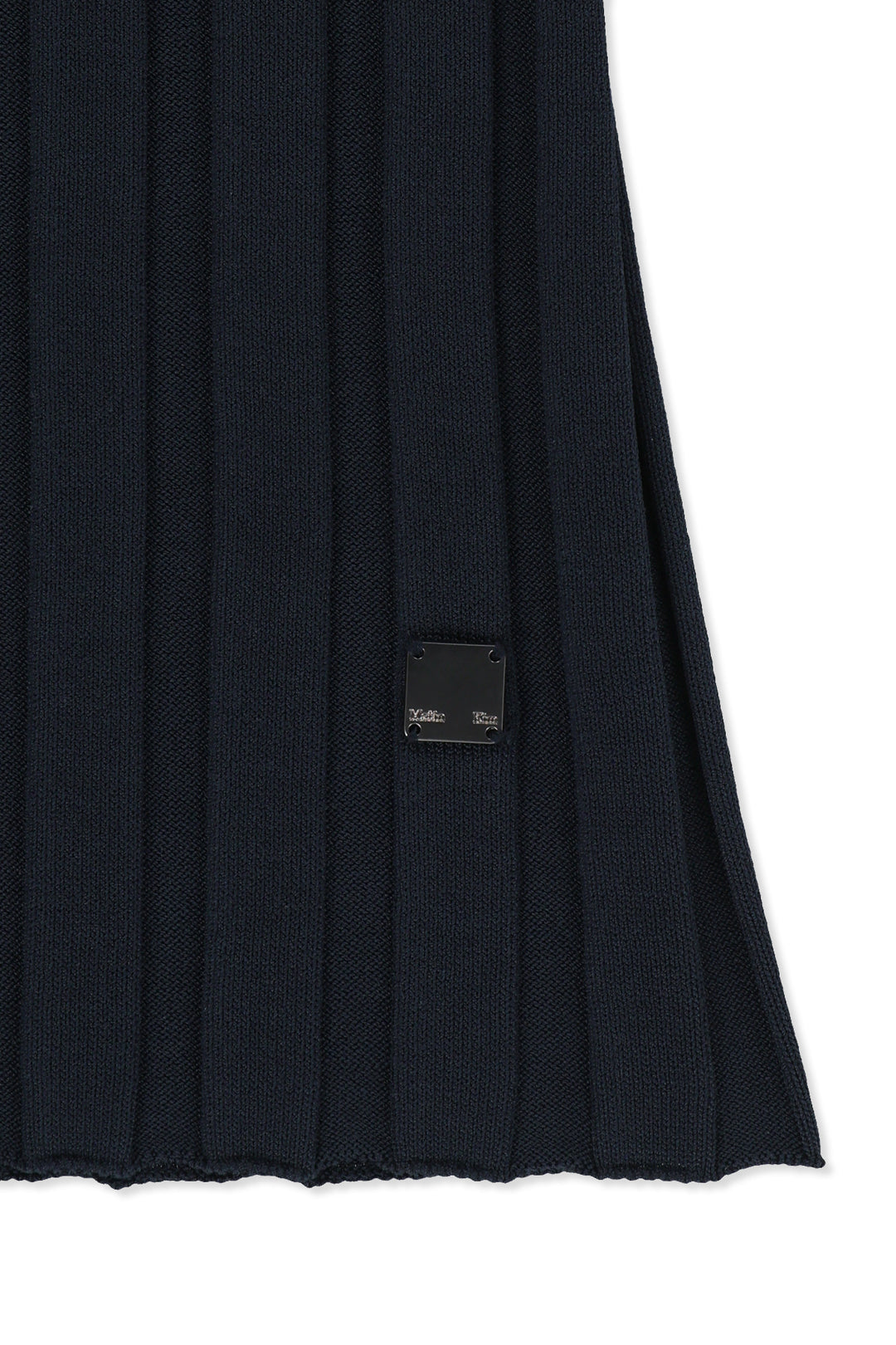 Matin Kim Cut Out Sleeveless Knit Top — Dark Navy