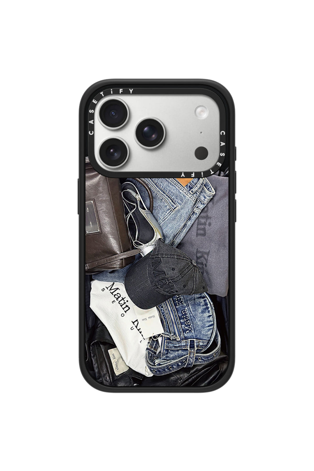 Matin Kim x Casetify Unboxing Case — Black