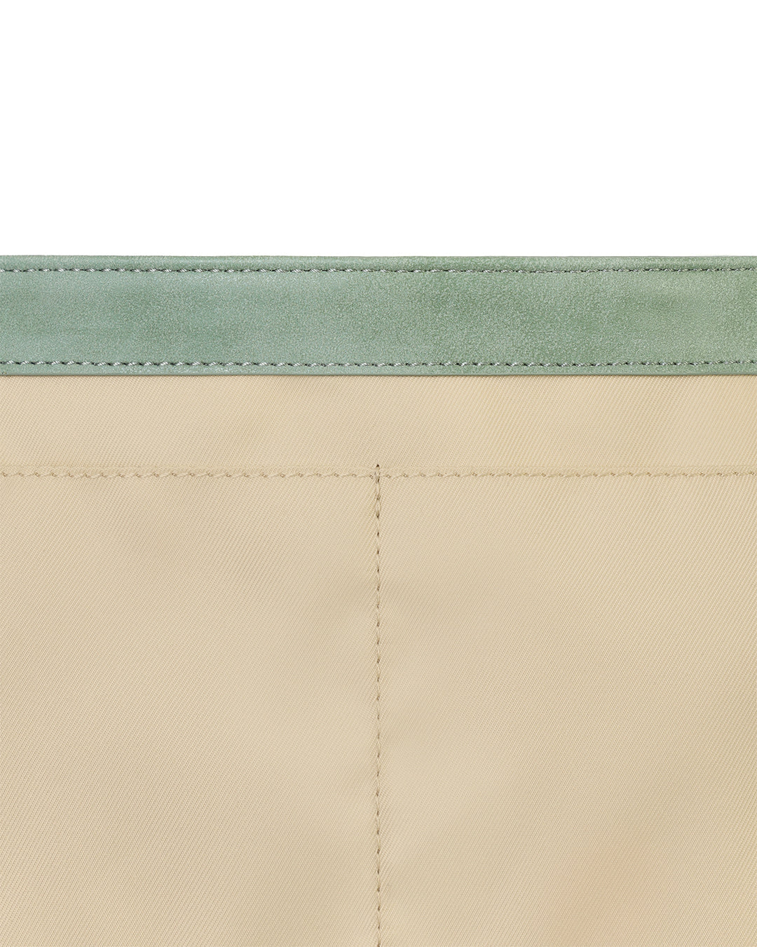 Stand Oil Beni Bag — Vintage Nubuck Crossbody — Mint
