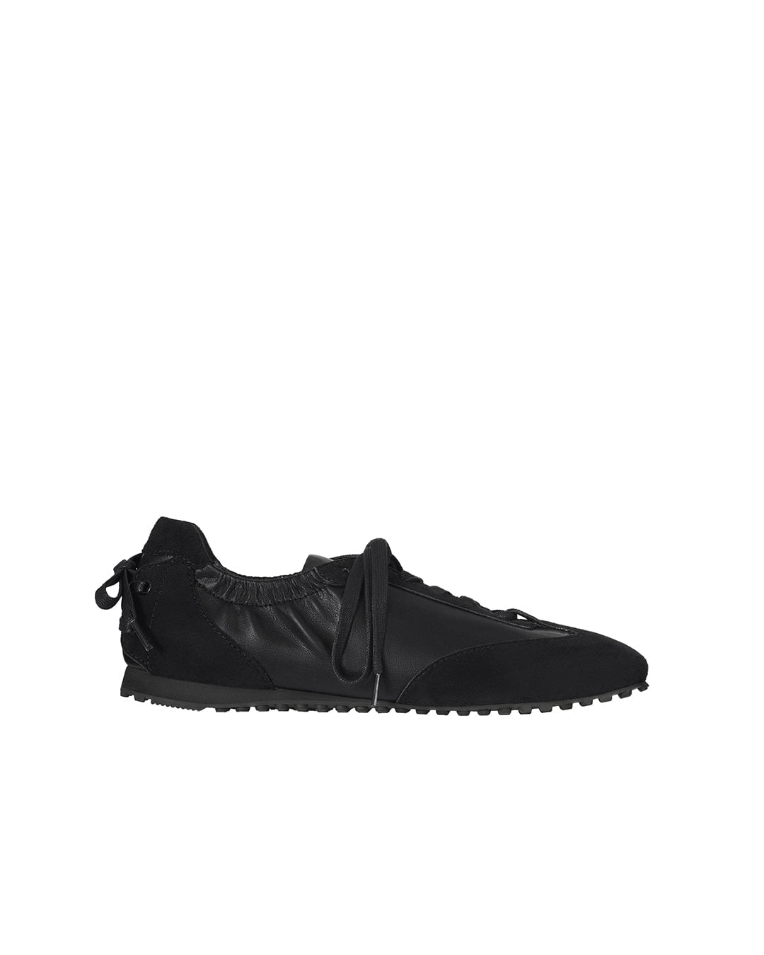 Stand Oil Double Tied Sneakers — Black