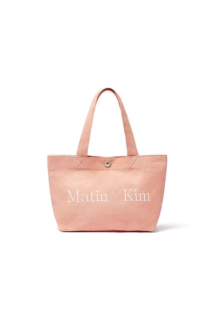 Matin Kim Canvas Mini Tote Bag — Pink