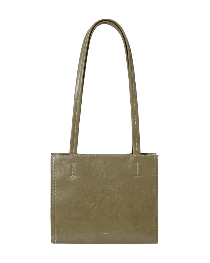Stand Oil Oblong Mini Bag — Basil green
