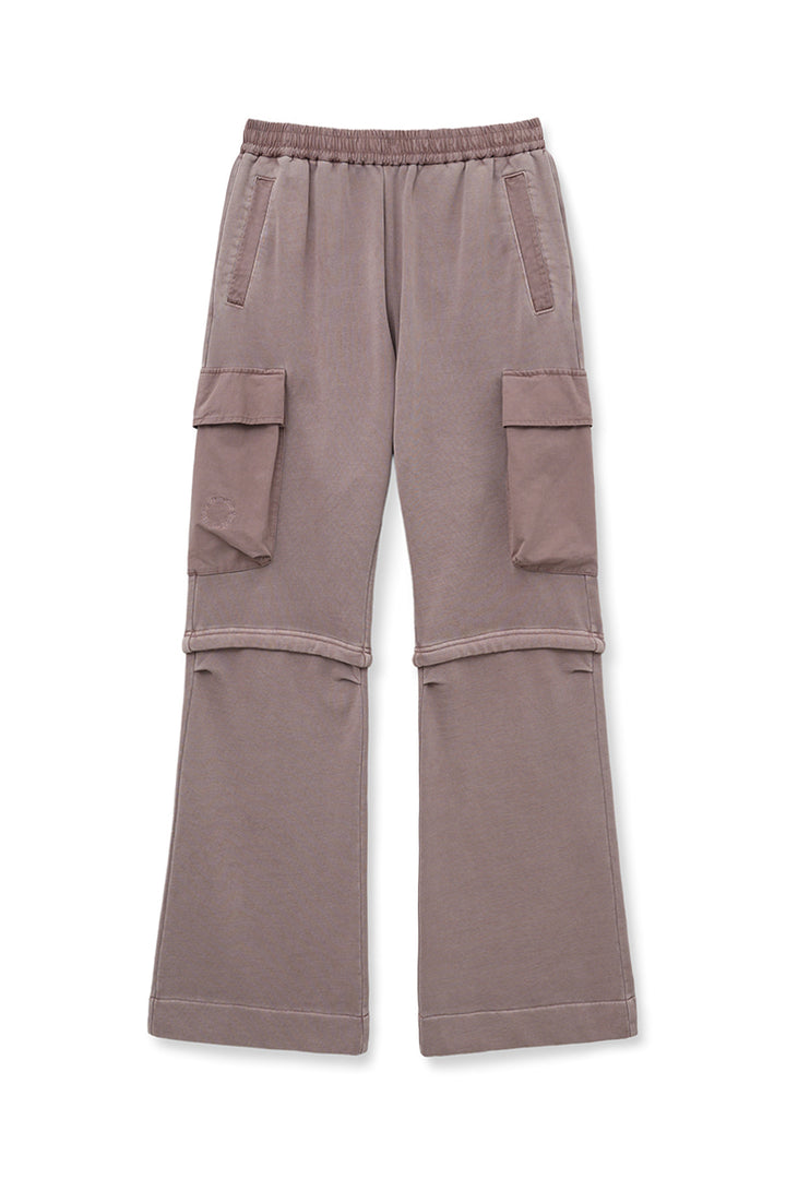 Matin Kim Pigment Dyed Cargo Pants — Pink