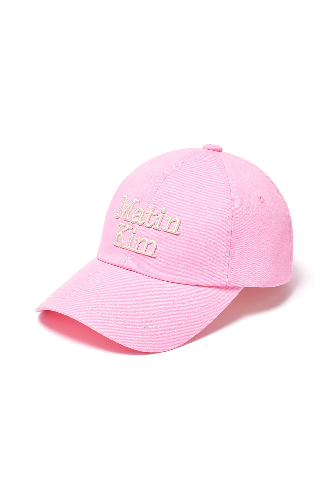 Matin Kim Volume Logo Ball Cap — Pink