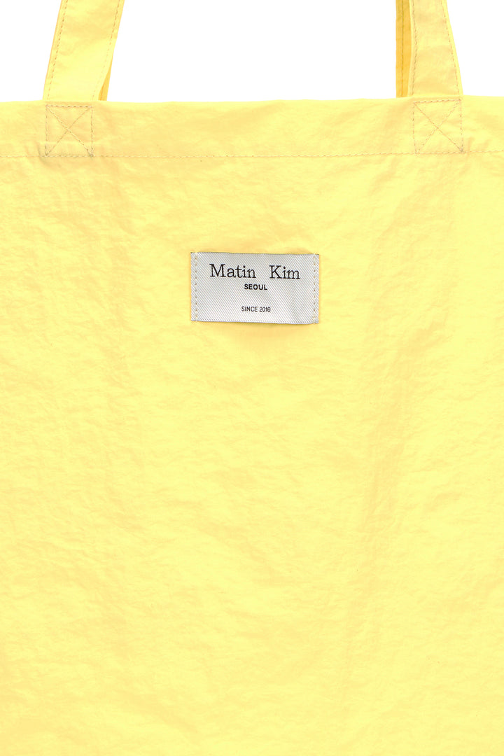 Matin Kim Palette Nylon Eco Bag — Yellow