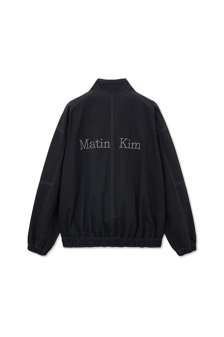 Matin Kim Utility Bomber Jumper — Black