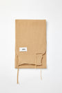 KIMMATIN Cut Out Wool Knit Muffler — Beige