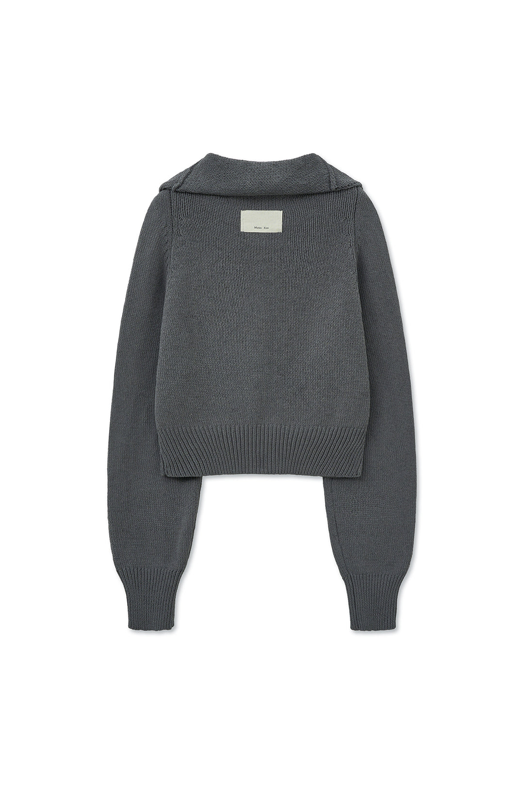 Matin Kim Hook Point Two Way Cross Cardigan — Gray