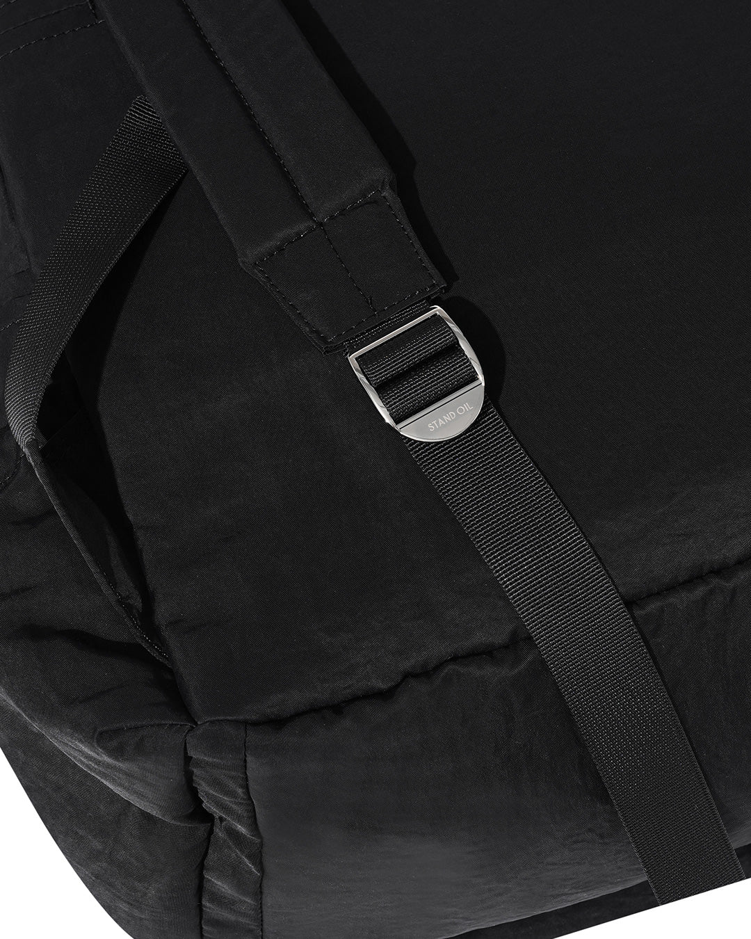 Stand Oil Tied Backpack — Black