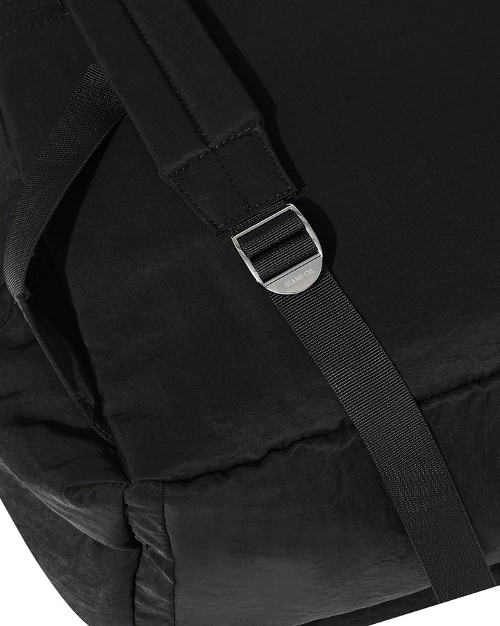 Stand Oil Tied Backpack — Black