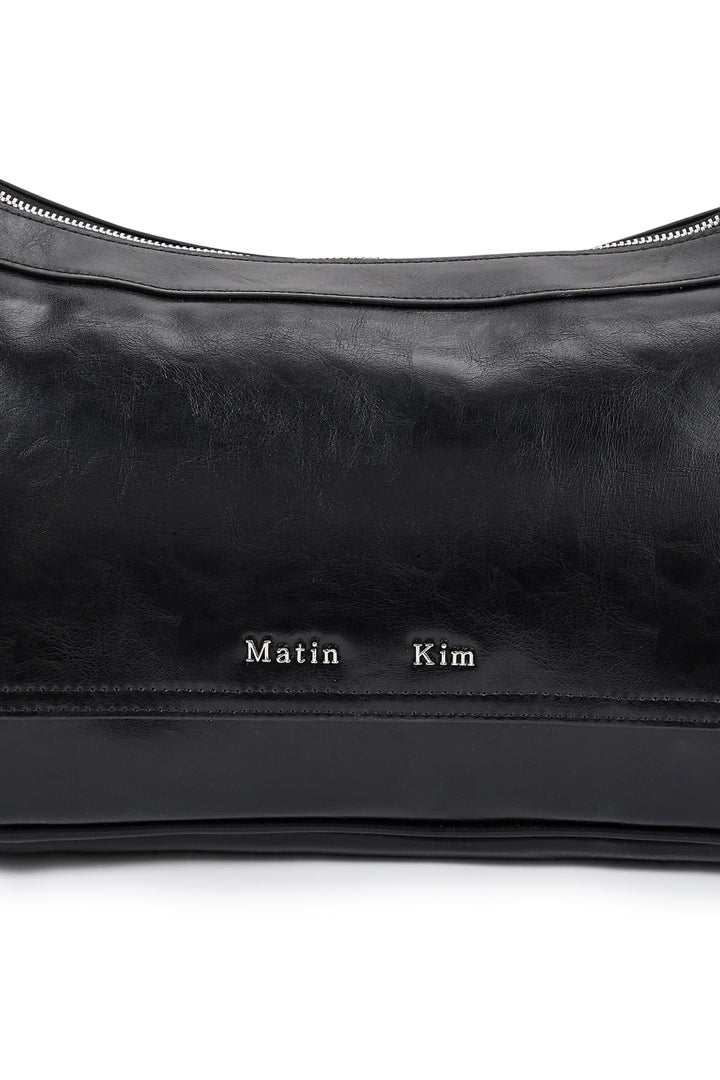 Matin Kim Rivet Point Quad Shoulder Bag — Black