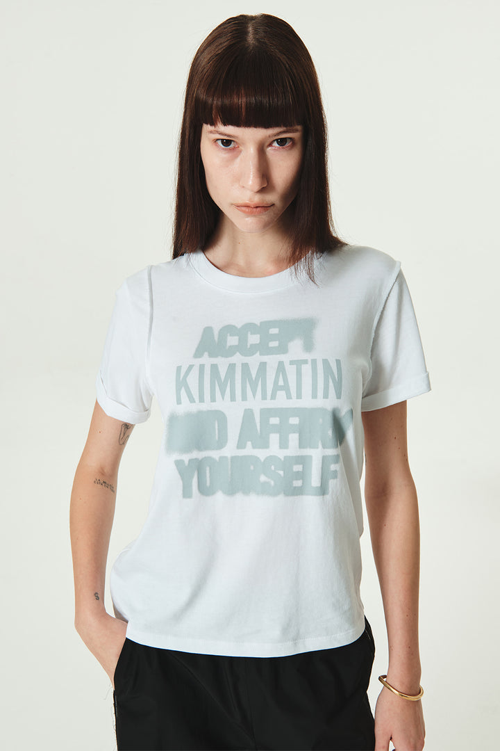 KIMMATIN Side Logo Point Track Pants — Black
