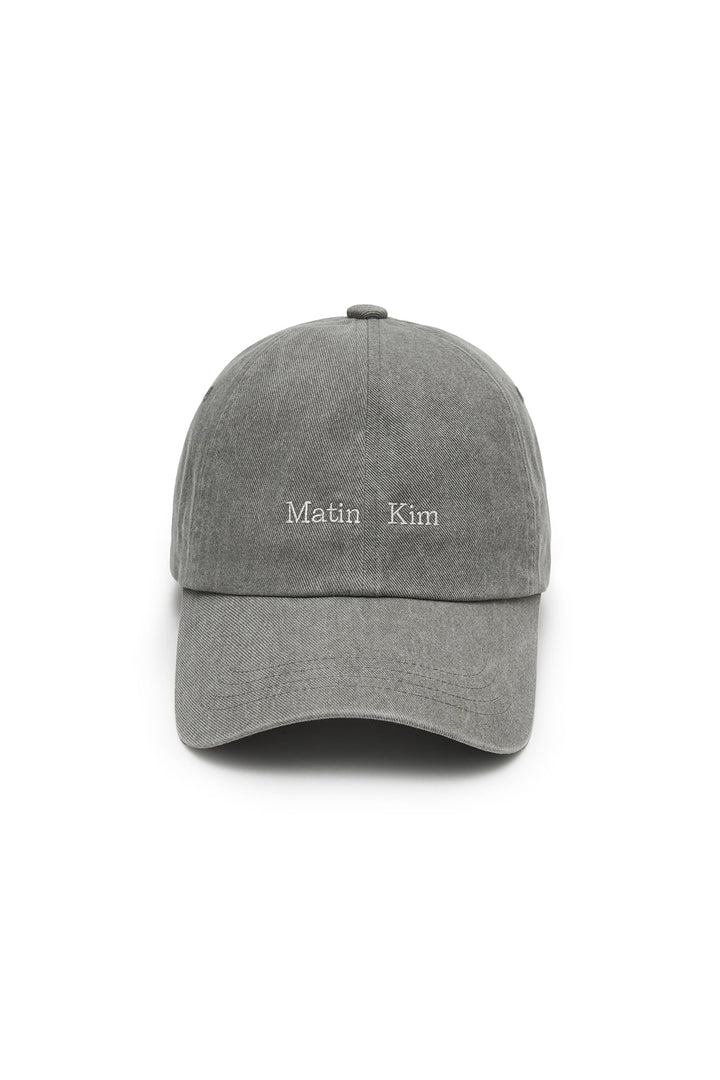 Matin Kim Mini Classic Logo Ball Cap Light — Khaki