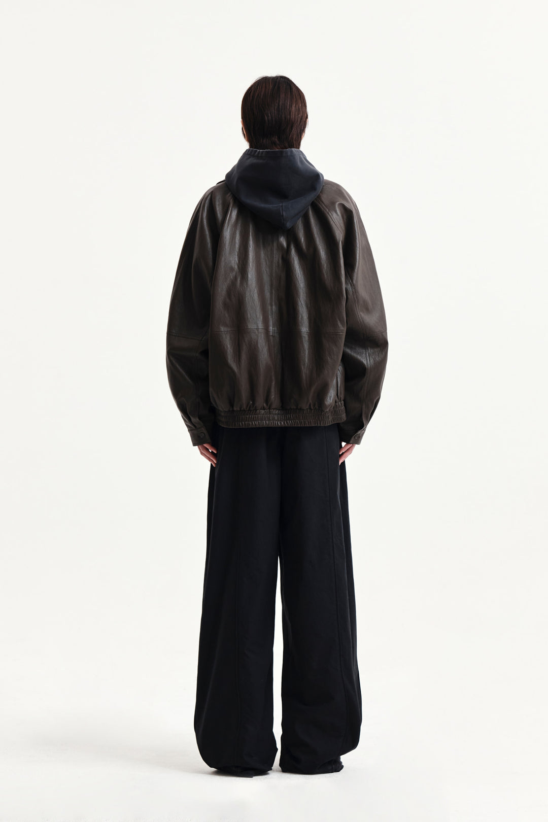 Matin Kim Multi Panel Wide Pants — Black