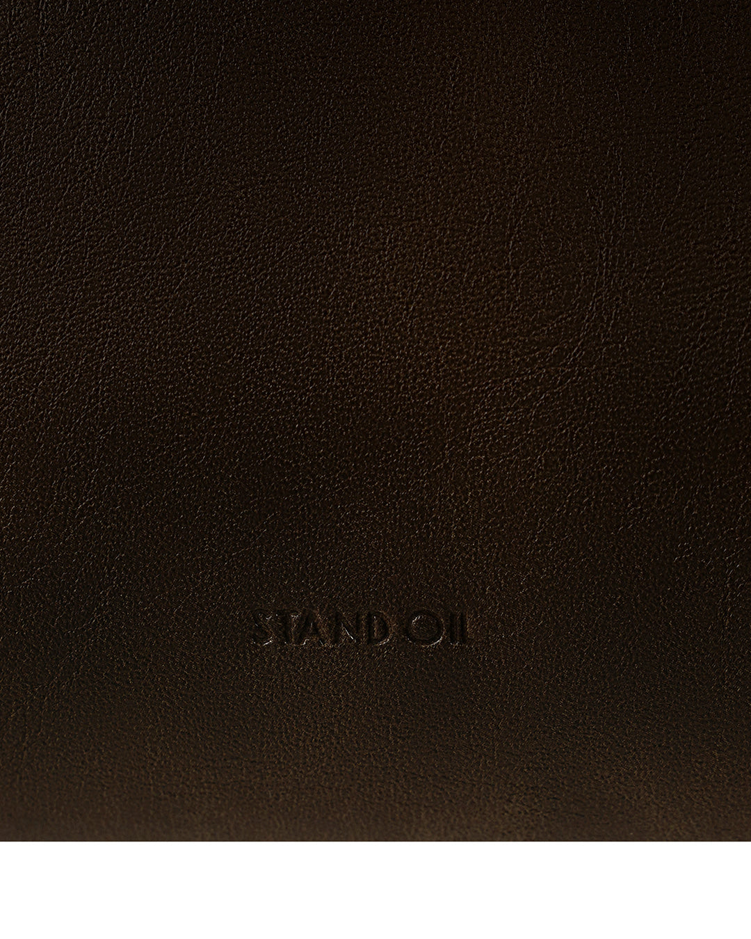 Stand Oil Lene Bag · Wrinkled Leather Crossbody — Brown