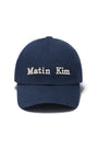 Matin Kim Classic Logo Ball Cap — Navy blue