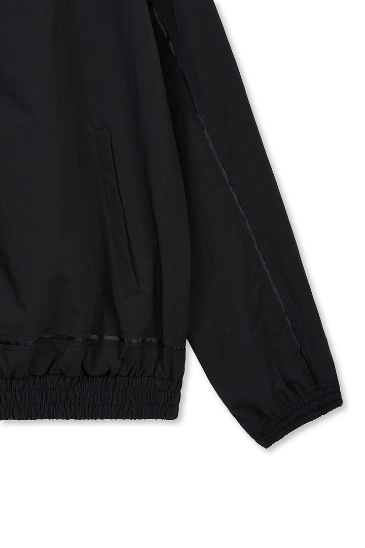 Matin Kim Embroidery Back Logo Jumper — Black