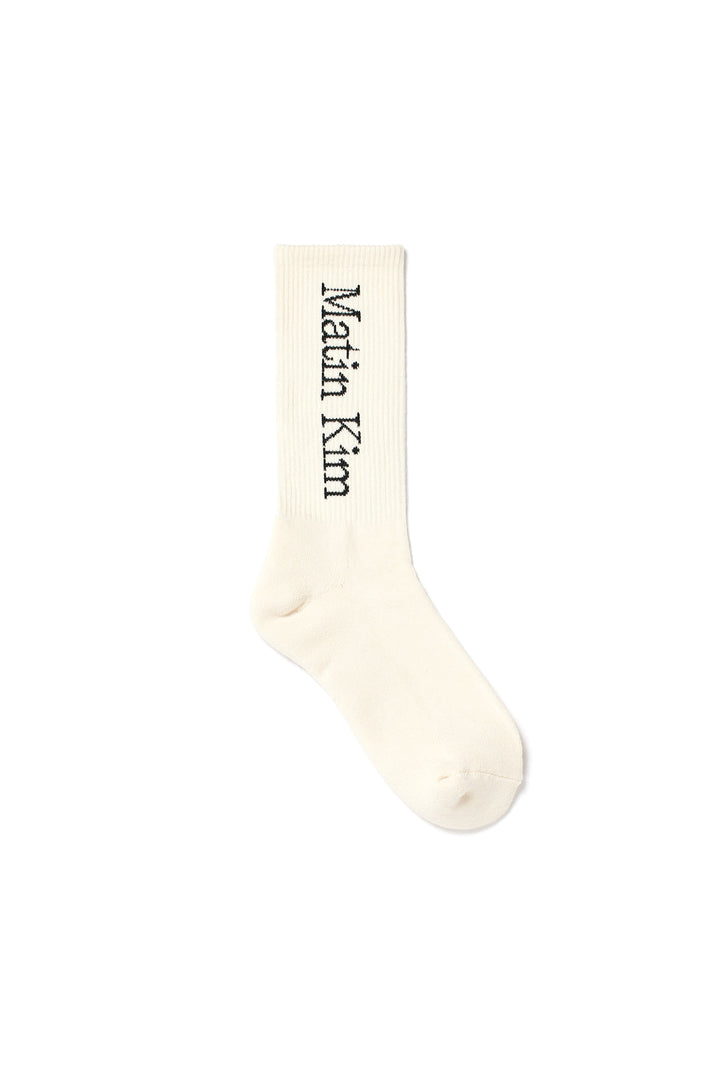 Matin Kim Activity Socks — Ivory