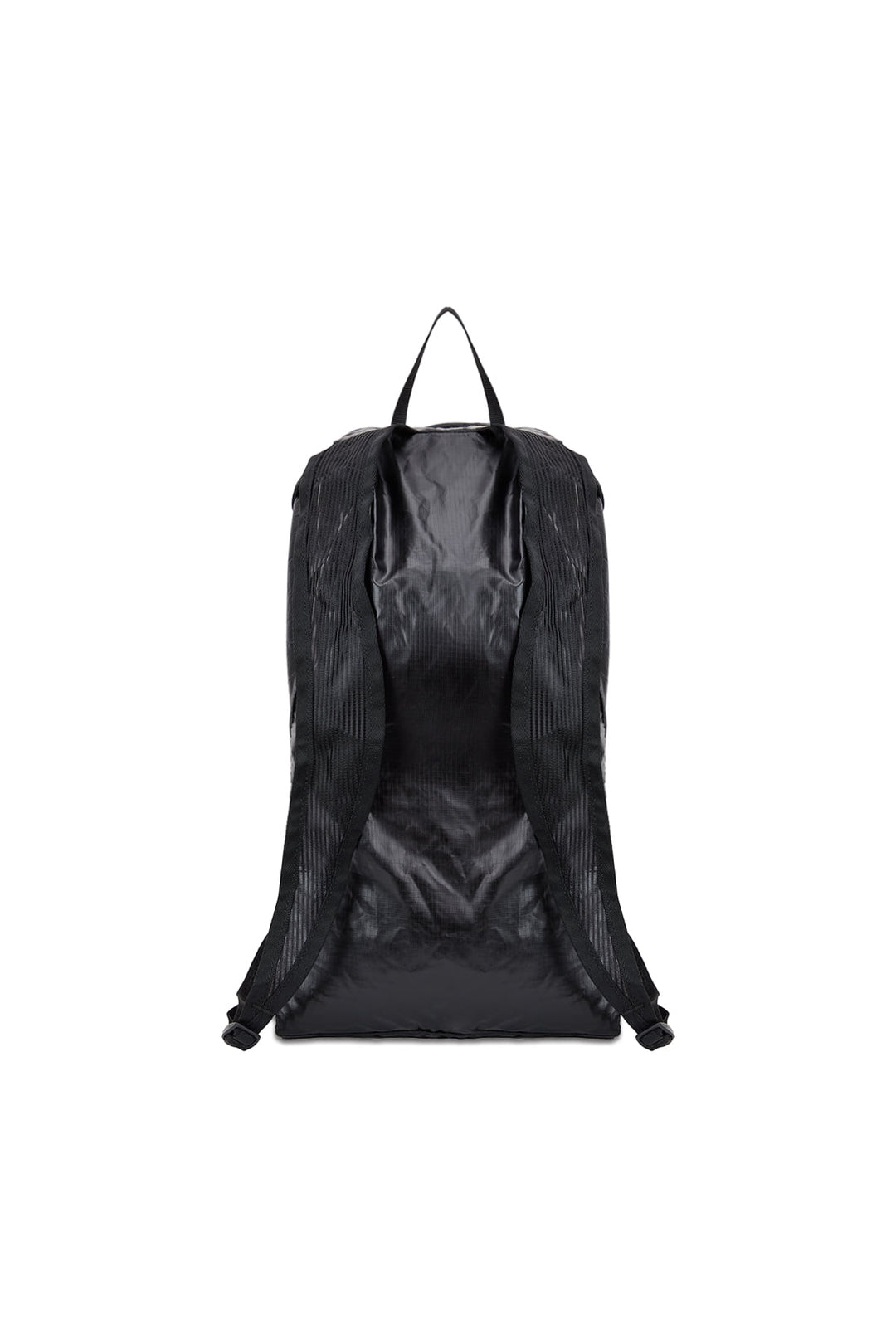 Matin Kim Glossy Packable Backpack — Black