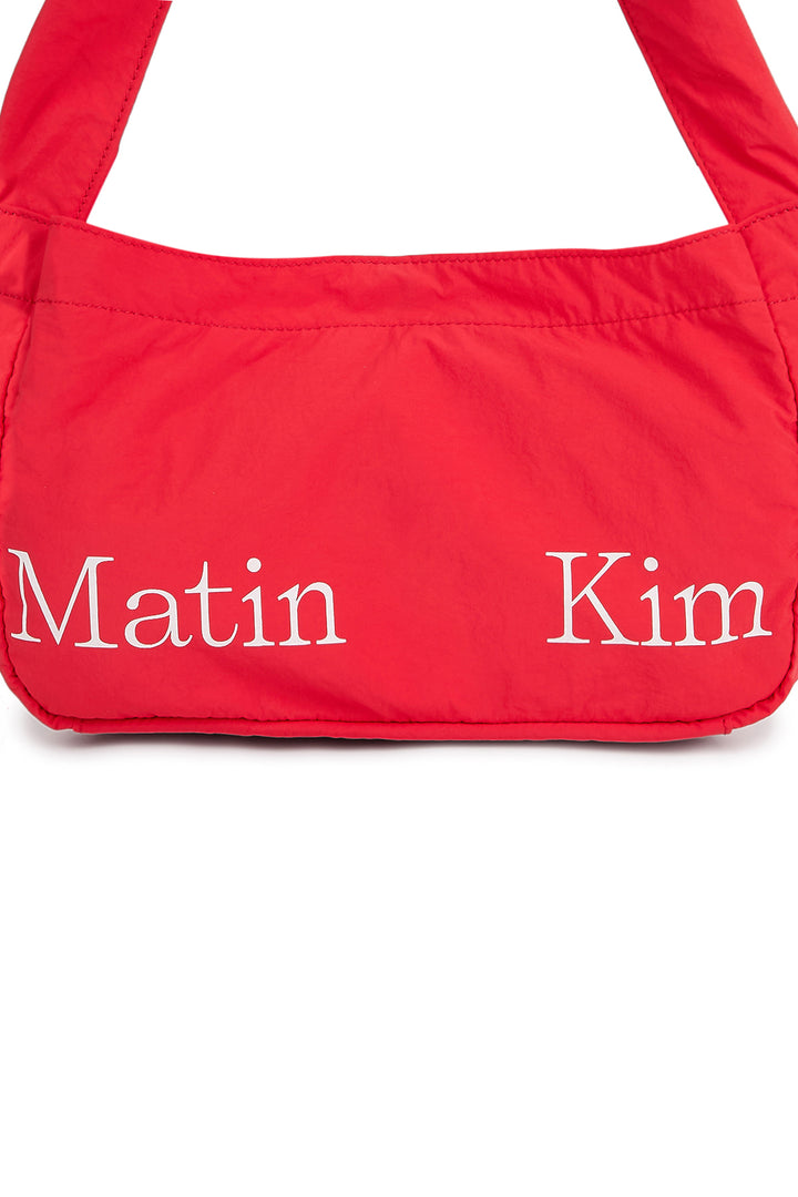 Matin Kim Crisp Mini Ecobag — Red