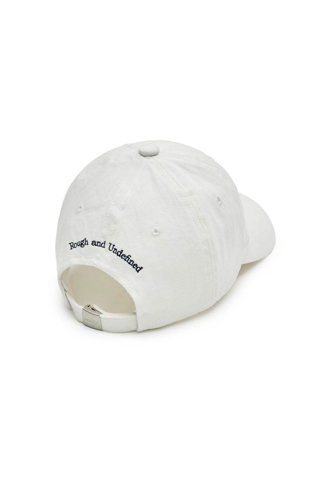 Matin Kim Logo Stitch Ball Cap — White