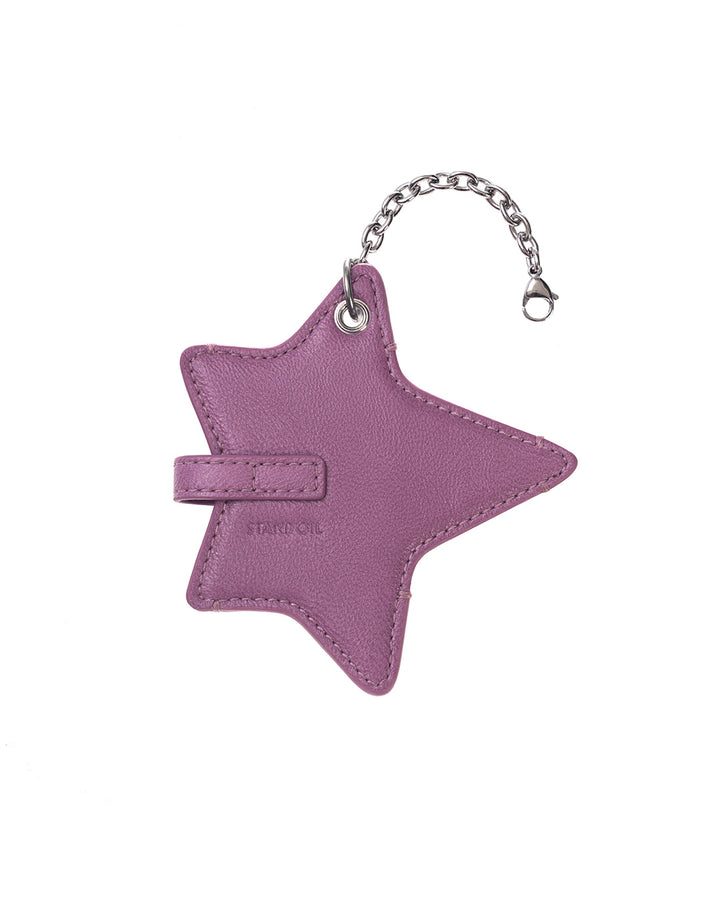 Stand Oil Cosmic Star Keyring — Plum
