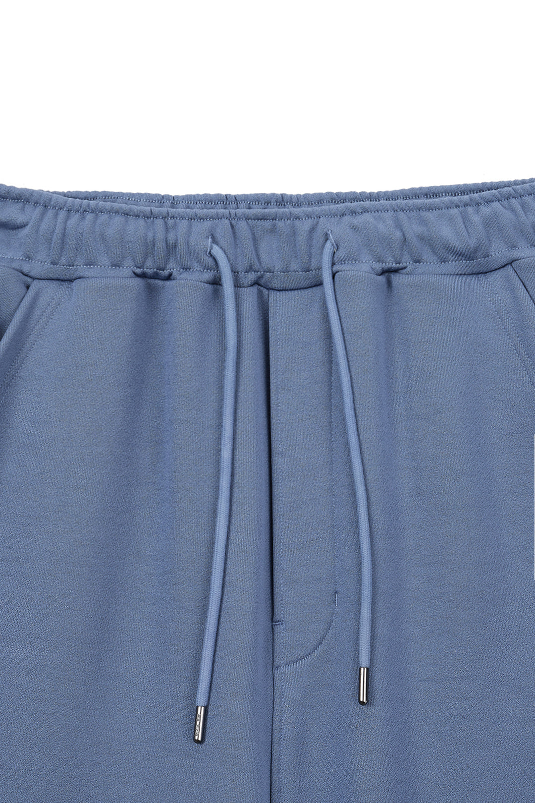 Matin Kim Back Pocket Glitter Bermuda Sweatpants — Blue