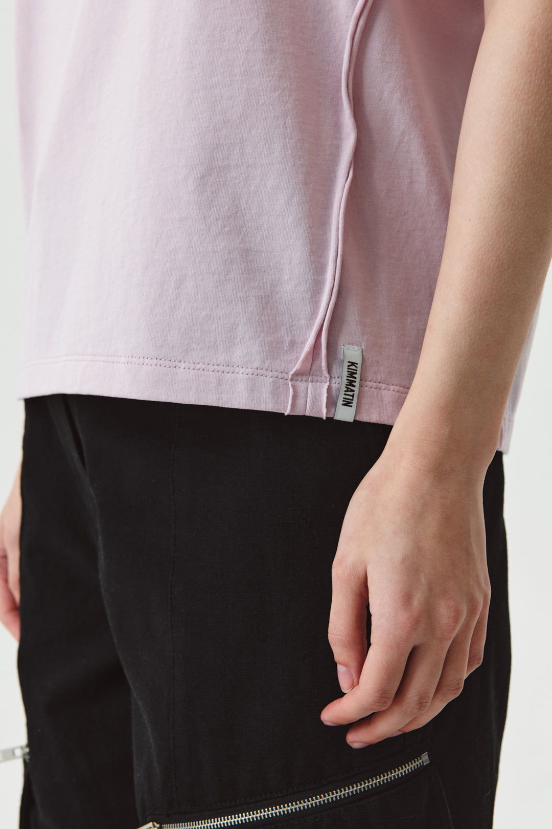 KIMMATIN Campaign Printing Top — Pink