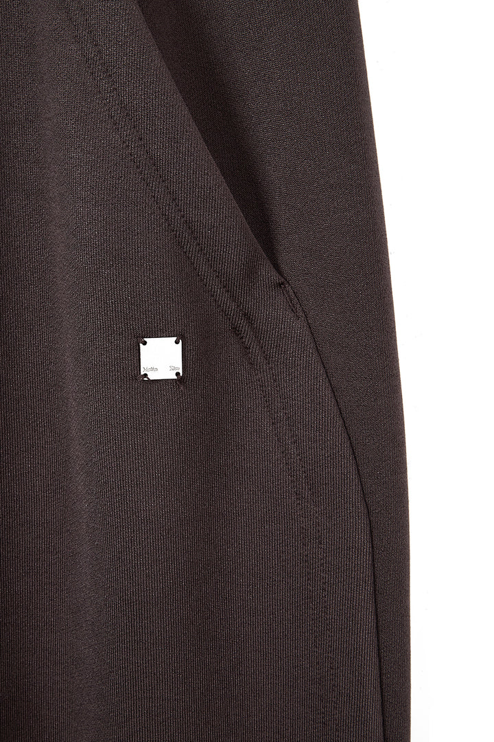 Matin Kim Back Pocket Glitter Sweatpants — Brown