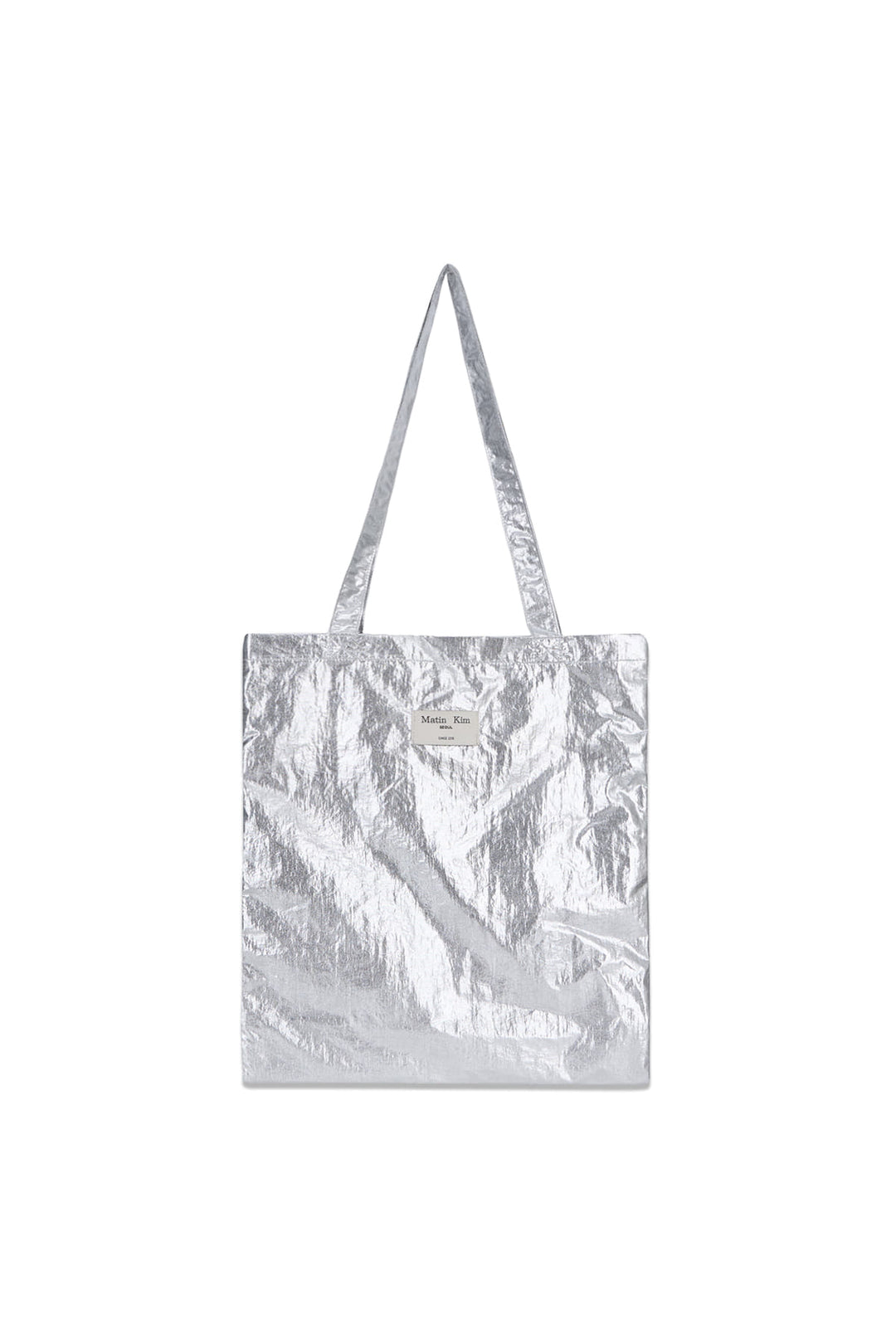 Matin Kim Palette Nylon Eco Bag — Silver