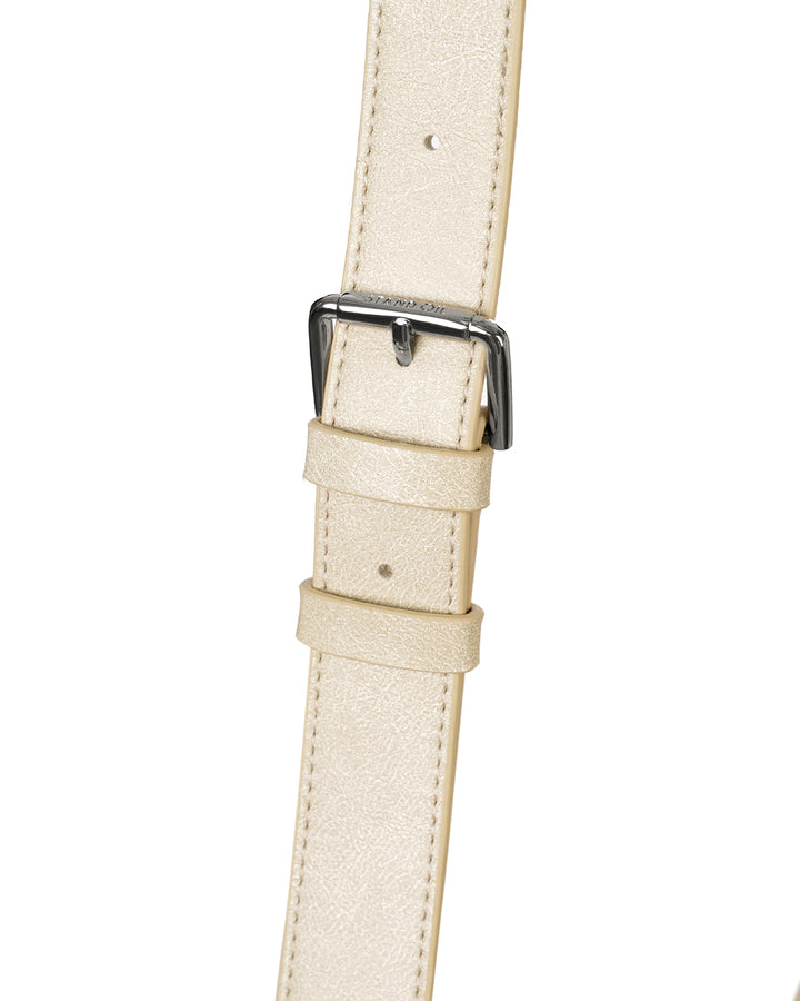 Stand Oil Joey Bag — Structured Crossbody — Cream