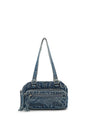 Matin Kim Dust Denim One Pocket Shoulder Bag — Blue