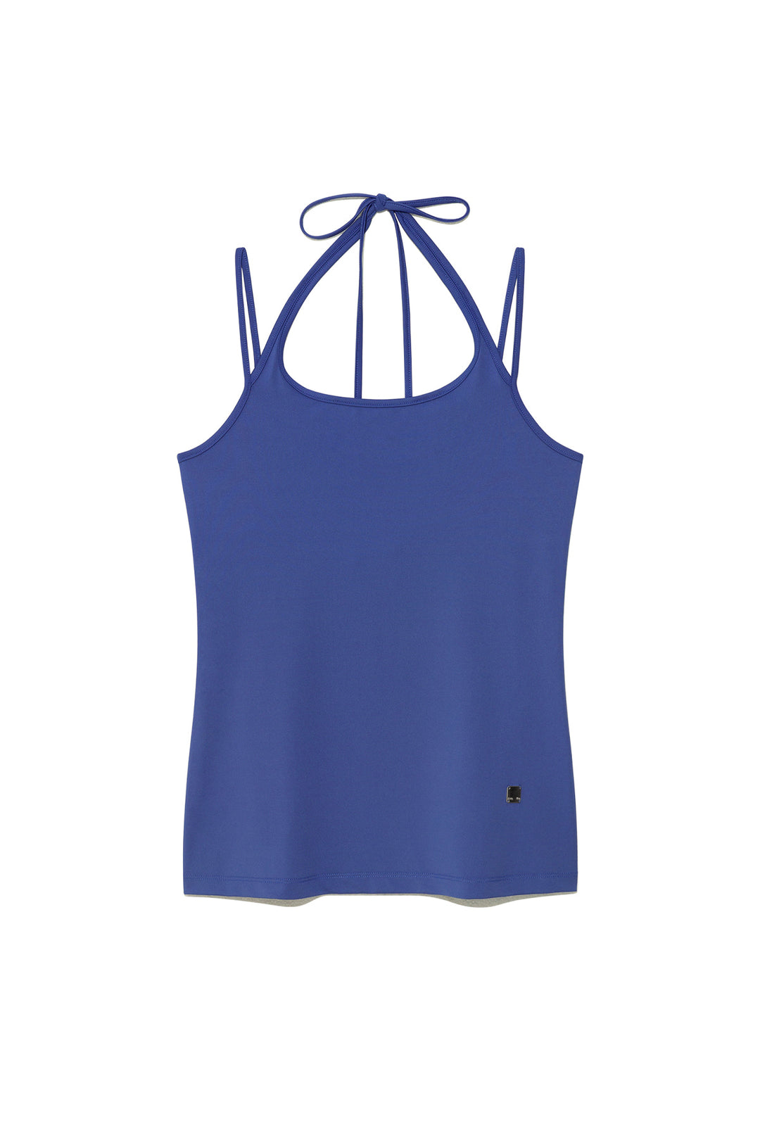 Matin Kim String Halter Neck Tank — Blue