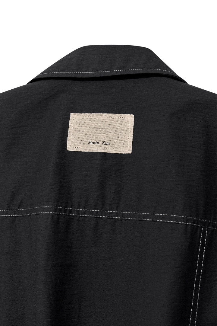Matin Kim Layered Point String Light Jumper — Black