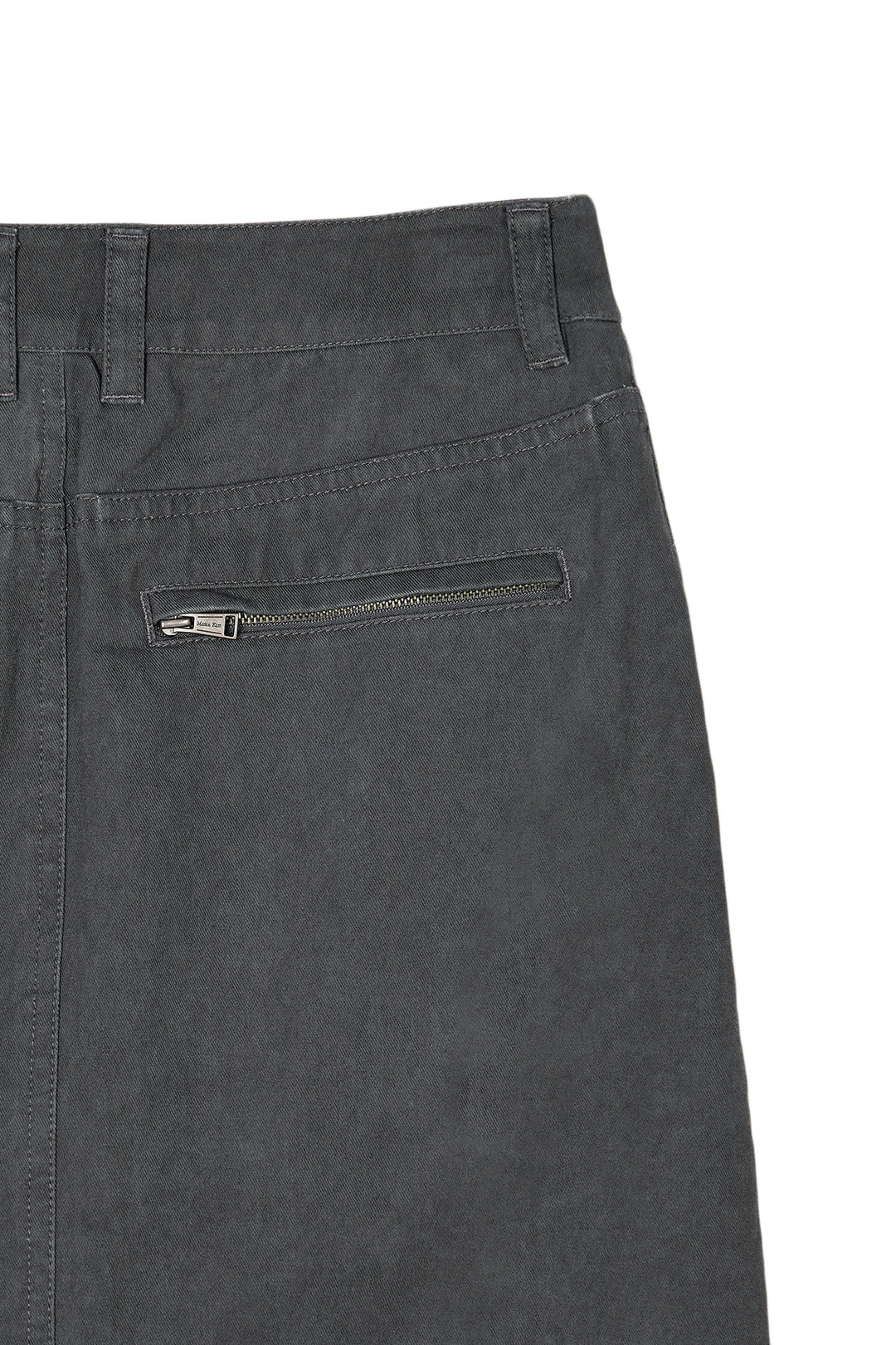 Matin Kim Washed Mermaid Long Skirt — Charcoal