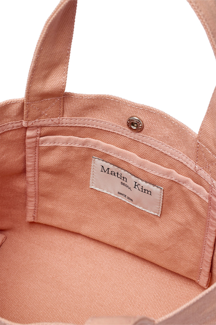Matin Kim Canvas Mini Tote Bag — Pink