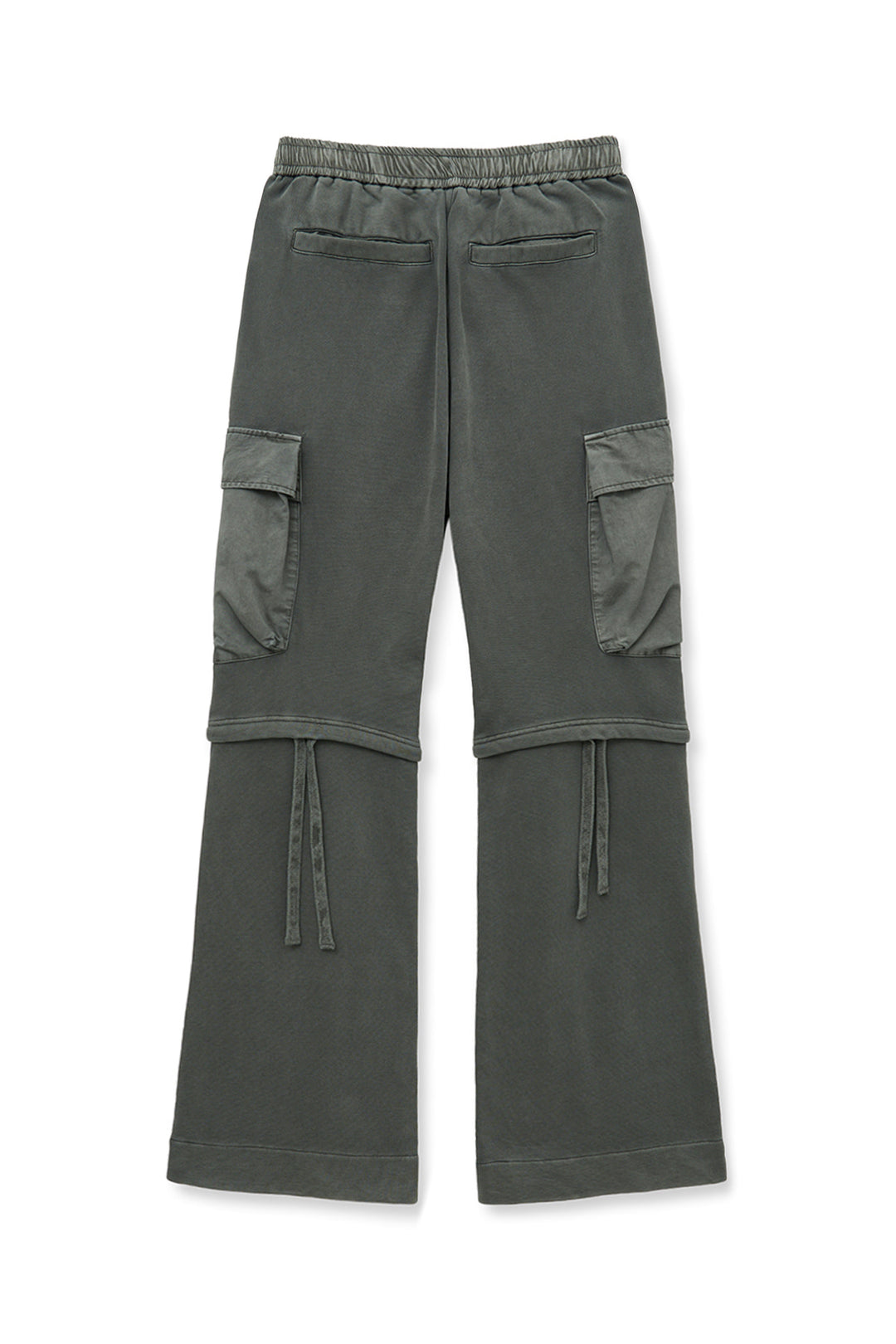 Matin Kim Pigment Dyed Cargo Pants — Charcoal