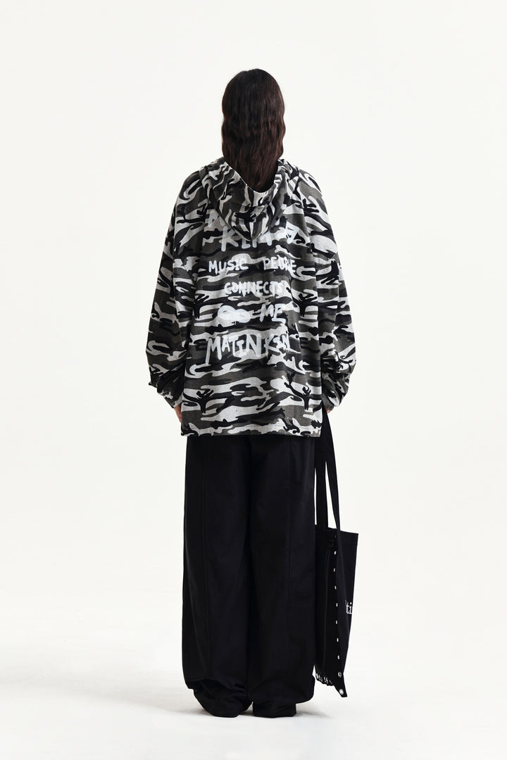 Matin Kim Multi Panel Wide Pants — Black