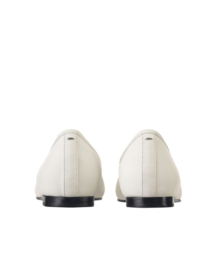 Stand Oil Faye Mary Jane — Semi-Square Flat — Cream
