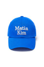 Matin Kim Volume Logo Ball Cap — Blue